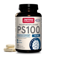 Jarrow Formulas PS100 Phosphatidylserine, 100 mg, Dietary Supplement for Brain Health and Cognition 