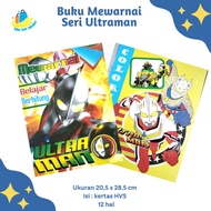 Buku Mewarnai Anak Seri Gambar Ultraman