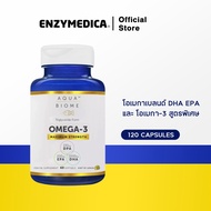 ENZYMEDICA Aqua Biome™ Fish Oil Maximum Strength  โอเมกาเบลนด์ DHA EPA และ DPA โอเมกา-3 สูตรพิเศษ 20