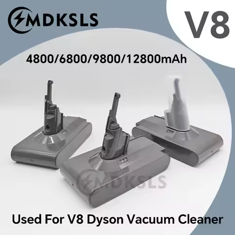 2026 New For Dyson V8 21.6V 12800mAh Replacement Battery for Dyson V8 Absolute Cord-Free Vacuum Hand