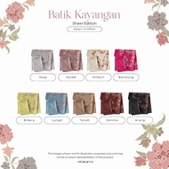 Ezrascarves Batik Kayangan Shawl Printed