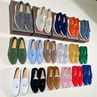 LP Loafers by Loro Piana - Women's Leather Casual Slip-On Shoes