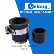 LELONG Universal Rubber Adapter | Compatible with All Major Tap Faucets | Perfect Solution for Incom