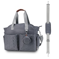 กระเป๋าผ้าอ้อม Multifunction Mummy Nappy Tote Purse Satchel Diaper Messenger For Mom And Girls