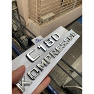 Chữ dán nổi c180 kompressor - Chữ c180 kompresor