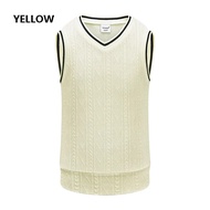 TTYGJ Boys Girls Keep Warm Knitted Golf Vest Children Sleeveless Soft Waistcoat Winter Kids V-neck S
