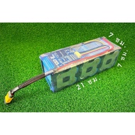 แบตเตอรี่ลิเธียมฟอสเฟต 32650 6S 2P ขนาด 12000 mAh 19 - 21 V พร้อมสายชาร์ท แบตลำโพงบลูทูธ diy โซล่