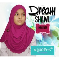 Dream shawl by aljoofre, instant shawl Slave double loop Two Faces moss crepe No Need To Rub ironles