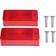 Solarhome 2 PCS Lensa Lampu Belakang 6672276 untuk Bobcat Skid Steer Loader 553 751 753 763 773 863 