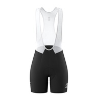 Powerband SOUKE Bib Shorts for Women - Black with 2 Pockets 2Bicycle Road Bike Professional Sports C
