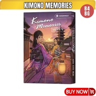Board Game Kimono Memories, Japanese style 2-player card Game B4KIDS