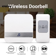 Wireless Doorbell Smart Ultra-long Distance Waterproof Home Security Welcome Door Bell Chime for Outdoor