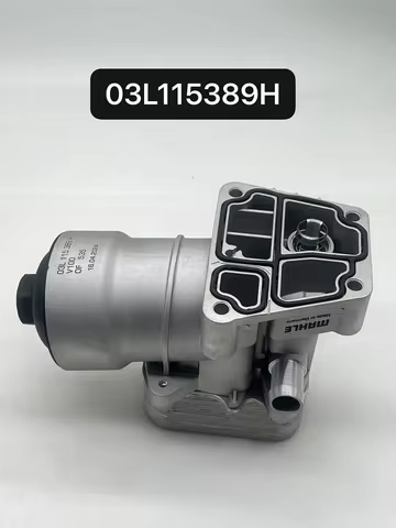 High Quality Oil filter Housing w/ Filter & Cooler Assembly OEM 03L115389H 03L115389B For VW Passat 