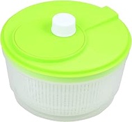 Liberty Corporation LB-88 Salad Spinner (Vegetable Drainer), Green, Diameter 8.1 x Height 5.5 inches