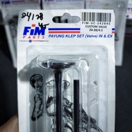 Custom Valve FIM 28/24 Stem 4.5 MM Raw Valve Umbrella Valve 24/28 In 28 Ex 24 Stem 4.5 MM FIM