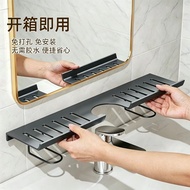 Faucet Shelf Sheet Metal Shelf Vertical All-Metal Iron Plate Metal Shelf Installation-Free Pool Shel