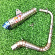 Exzos Red Leo racing cutting exhaust 51mm Ego v1/v2 Nouvo Avantiz Ego S Solaris mio sporty/soulty mi