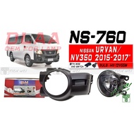 DLAA Fog Lamp For Nissan Urvan / NV 350 / Rider 2015 - 2017