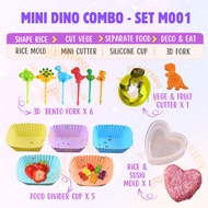 Combo Acuan Set Bento Accessories | Bekal Makanan Comel | Bento Kids Lunch Box | Alat Hiasan Bento |