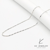 KC Jewelry S925 Silver - Bamboo Necklace Silver Necklace 925 Silver Necklace
