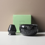Matcha2Matcha Bowl Set with Spout, Matcha Whisk, Matcha Brush Holder, Matcha Spoon, Japanese Style M