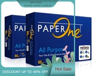 Paper One Bond Paper( white paper )#24/80 gsm Size: Short / A4 / Long ( 500 pcs/Ream)