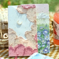 3D Art Painting Aesthetic Daily Agenda Book