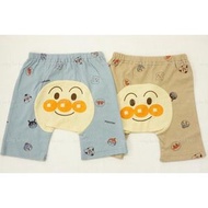 麵包超人短棉褲-碎花藍色-80碼1條