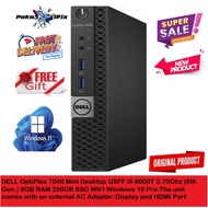 DELL OptiPlex 7050 Mini Desktop USFF i5-6500T (SUPER MINI PC WITH SUPER POWER)