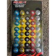 Bolts screwdriver bolts + aluminum monel bolts various number plate bolts