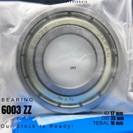 BEARING 6003 ZZ NTN IRON CAP BEARING 6003ZZ 1PCS BANDUNG