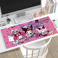 Sanrio Kuromi Anti-slip Desk Mat Anime Oversized Rubber Mouse Mat Learning Desk Dormitory Desk Mat Writing Mat Cartoon Keyboard Mat
