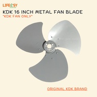 KDK 16 Inch Metal Fan Blade Kipas Angin Kipas Berdiri