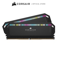 CORSAIR RAM DOMINATOR® PLATINUM RGB 32GB (2x16GB) DDR5 DRAM 5600MHz C36 Memory Kit — Black