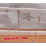 6K KOREAN SELOBO GOLD EARRINGS