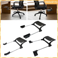 [BlesiyaedMY] Office Chair Footrest, Computer Chair Foot Support, Foot Rest, Wide Adjustable Office 