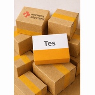 Cartoon Tes box size 4x4x4