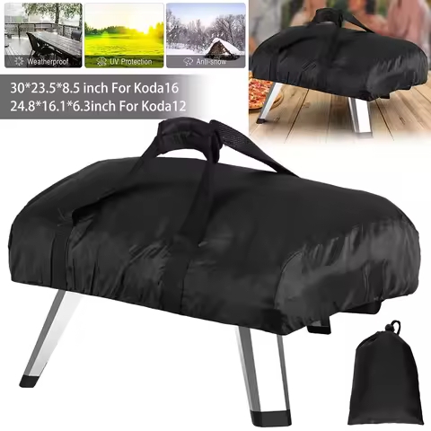 Pizza Oven 420D Cover Compatible Ooni Koda 12 16 Outdoor Sunscreen Protective Dustproof Waterproof G