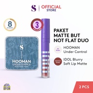 SOMETHINC [2 PCS] Paket Matte But Not Flat Duo (Hooman Powder + Idol)