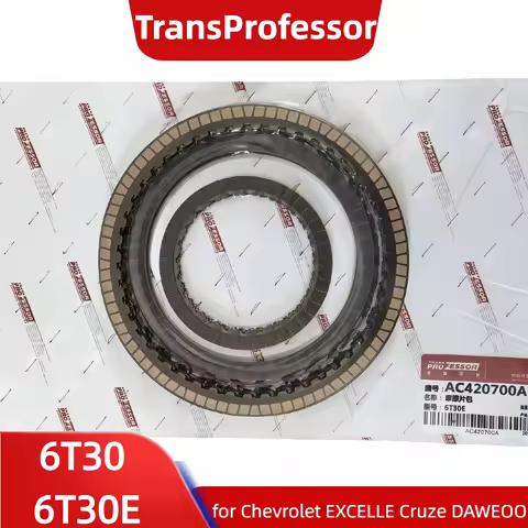 6T30 6T30E Transmission Friction Clutch Discs Repair Kit for Chevrolet EXCELLE Cruze DAWEOO,TransPro