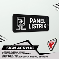 Acrylic SIGN BOARD Electrical PANEL
