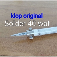 MATA 40 WAT SOLDER EYE SOLDERING END 40 WAT SOLDER ELEMENT ONE SET ORIGINAL KLOP
