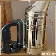 [PerfkMY] Bee Hive Smoker Professional Stainless Steel Industrial Use Bee Smoker for Farm Apiculture
