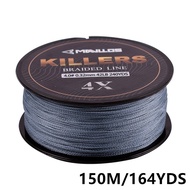 24Hours 150M Mavllos Killers Carp Fishing Braided Line 150m Force 4-80Lbs Strong Saltwater 4 Strands