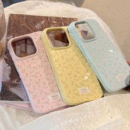 Phone Case Suitable for iPhone 12 13 14 15 16 17 Pro Max Small Floral Shock-resistant Shock-proof Pr