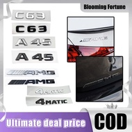 AMG Emblem Mercedes Benz AMG Logo Durable Benz A45 C63 Logo 4MATIC Emblem Benz Car Logo