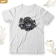 Kaos Beams ENGINE 3S-GE 3SGE TOYOTA S ENGINE JDM TSHIRT BAJU DISTRO
