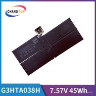 Repair Tablet Parts Baery G3HTA038H Compatible With Microsoft Surface Pro 5 1796 Pro 6 1807 1809 Series Tablet 45WH 7.57