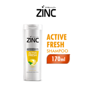 ZINC Shampoo Active Fresh Botol 170ml