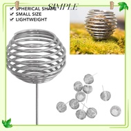 SIMPLESHOP 10pcs Bonsai Baskets, Small Plant Stainless Steel Gardening Fertilization Baskets, With S